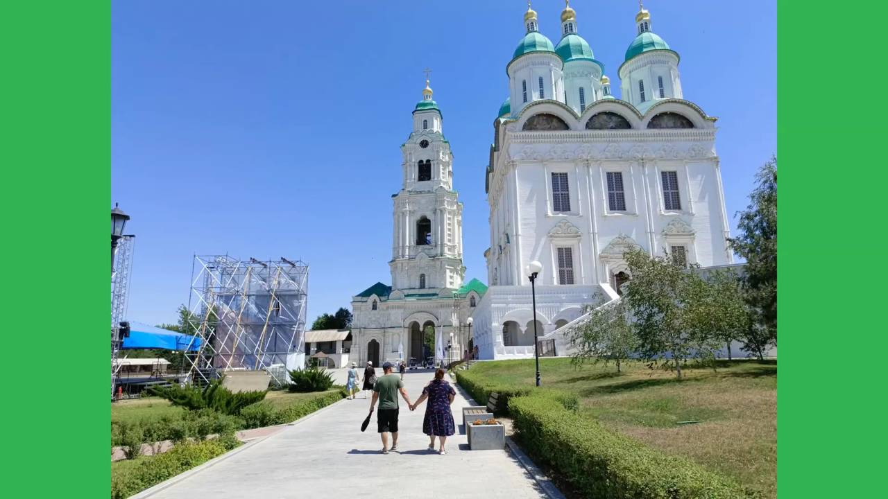 Астраханский кремль - сердце Астрахани, прогулка по Кремлю июнь 2024 года