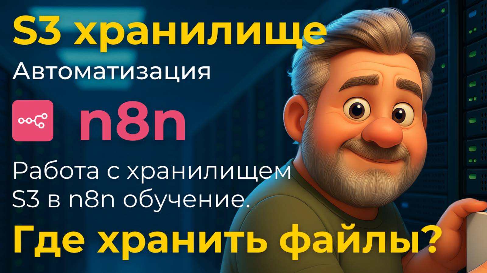 S3 хранилище - где хранить файлы / Автоматизация n8n