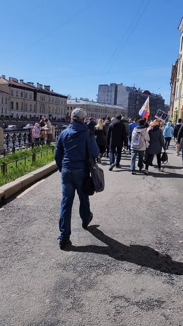 Санкт-Петербург.9 мая идём гуляем