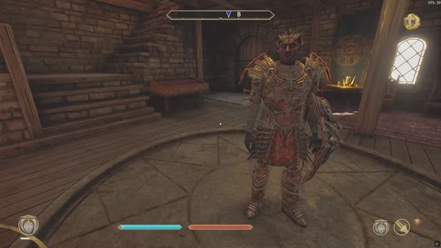 The Elder Scrolls IV  Oblivion Remastered-Дремора ( призыв.внешний вид.бой)