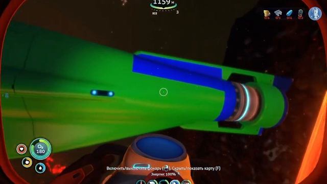Нашли Главный изоляционный комплекс и застрял краб в Subnautica#12