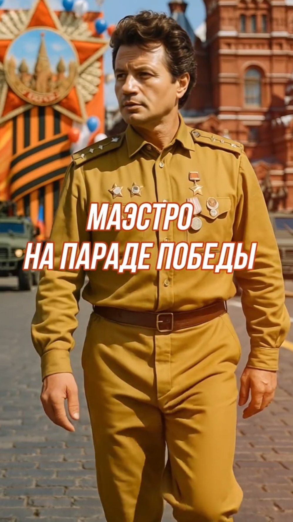 Маэстро на параде победы
