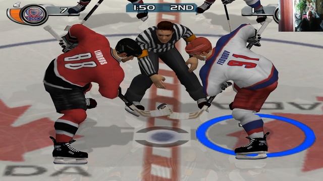Game Cube NHL Hitz Pro Ностальгия Россия против Канады Игра нашего детства Вячеслав