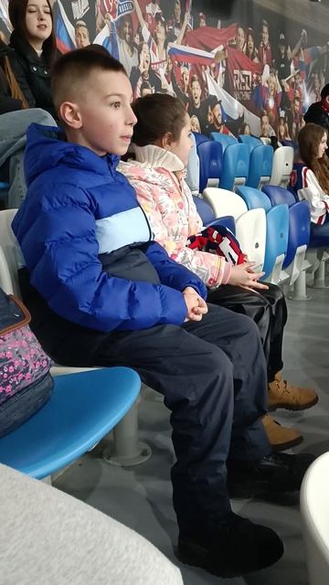 Это мы болели на хоккее за наших АКМ🏒😍