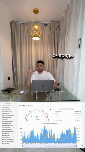 Страх на 21 пункте #trading #криптовалютабиржа #инвестиции