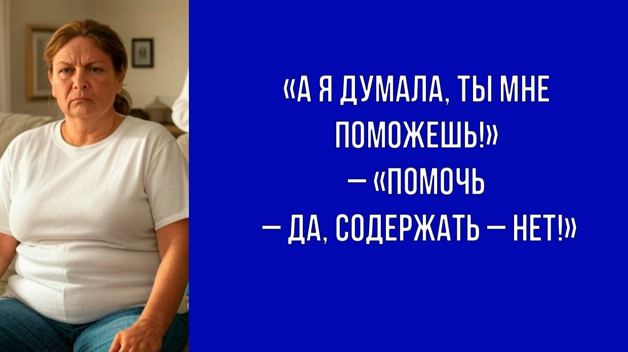 Всё хорошее заканчивается, когда им злоупотребляют – жена отказалась оплачивать капризы свекрови