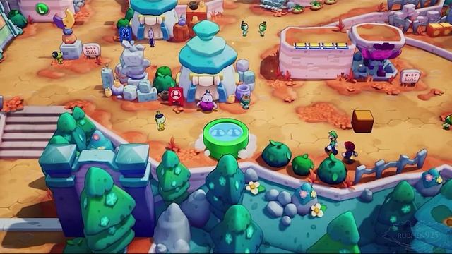 🎲 Братья снова в деле! Mario and Luigi Brothership — Part 1 первый эпизод волшебного геймплея на Sw