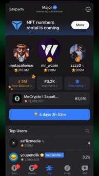 MAJOR: КОГДА АИРДРОП и ЛИСТИНГ? ПРОГНОЗ ДРОПА! ЗАРАБОТОК ?