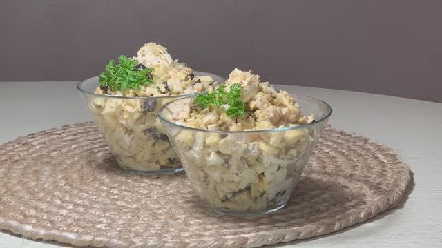 Салат с черносливом и куриным филе🔥🔥 Ешь и не можешь остановиться🔥🔥