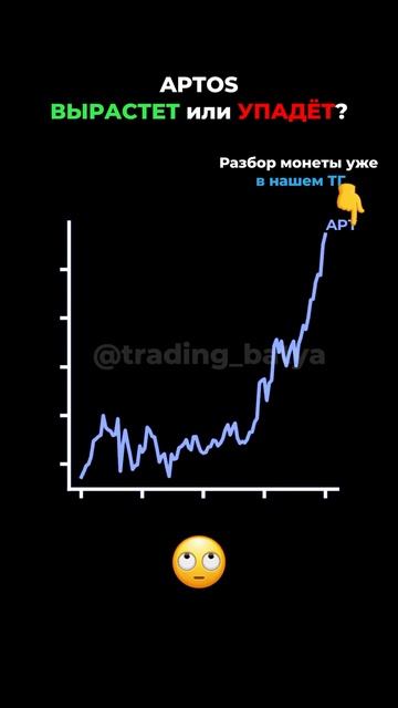Разбор графика токена APTOS! Вырастет или Упадёт? (Ответ ?