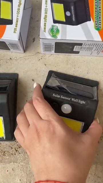 Отзыв №8 ⭐⭐⭐⭐⭐   Solar Lamp Уличный светильник С датчико?