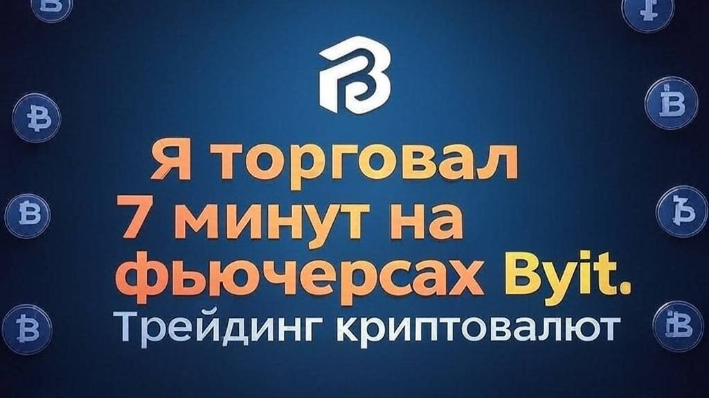 Я торговал 7 минут на фьючерсах ByBit. Трейдинг криптовалют