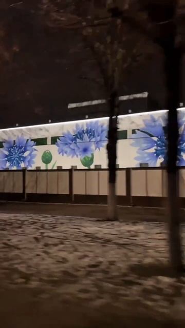 Архитектурное освещение завода агрегатов в городе Бо?