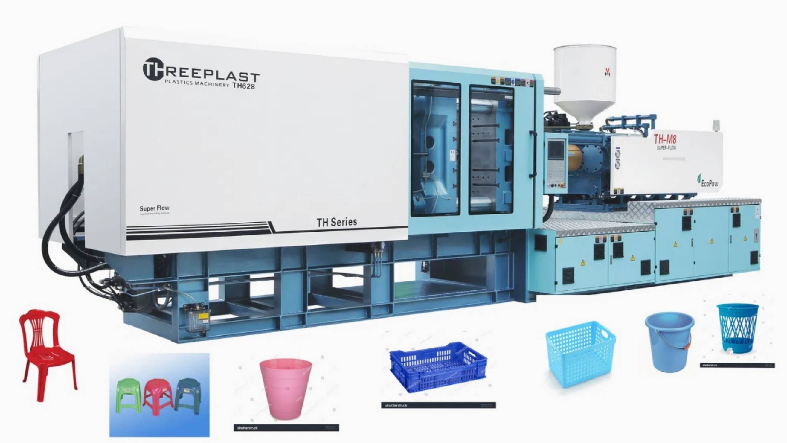 Производство ведер на ТПА Threeplast