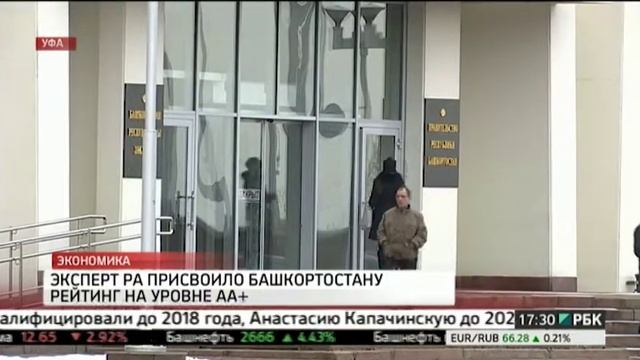 "Эксперт РА" присвоило Башкортостану рейтинг на уровн?