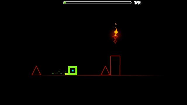 Прохождение всех левелов в Geometry dash meltdown