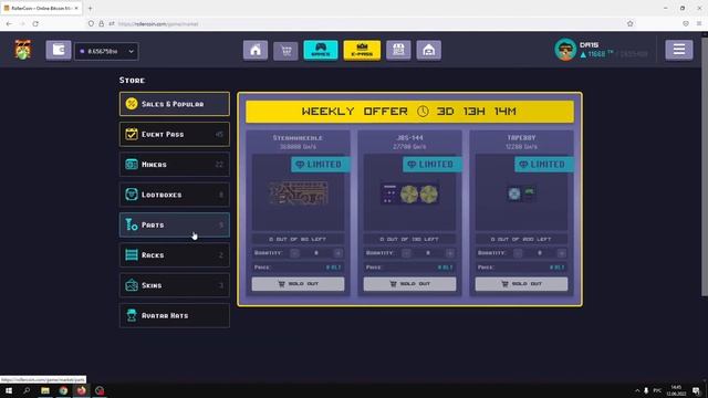Rollercoin || обзор на сайт. Майнинг криптовалюты!!