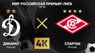 Футбол. Динамо Москва - Спартак Москва. Обзор матча.