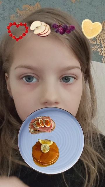 собераю завтрак 🍊🍎🥞 по маске🍑 !