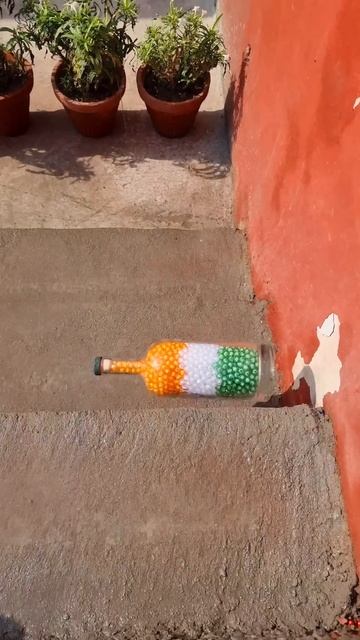 Colourful Breaking glass bottles! Crushing Crunchy & Soft things #shorts #asmr #satisfying