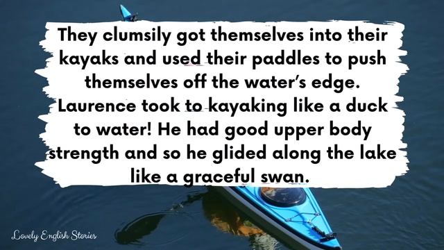 INTERMEDIATE ENGLISH STORY 🌞 Summer by the Lake 🚤 B1 - B2   British English Listening Practice