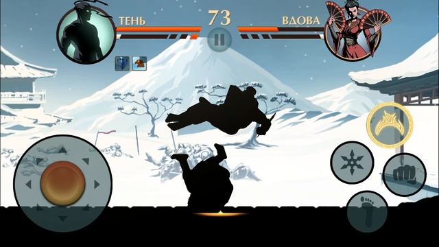 Пытаюсь законтрить Вдову на безумном.