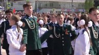 Вальс Победы станцевал и наш легендарный ветеран Владимир Максимович Лямин вместе с кадетами