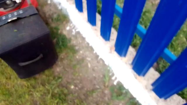 Газонокосилка. Культиваторы. Мощный мотор. Отлично, всё косит, собирает бейсборный мешок..
