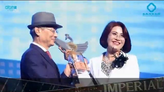 1. Награждение 1-го Империал Мастера Атоми Пак Джонг Су (октябрь 2017)