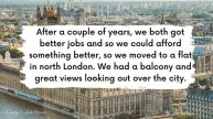 LOWER-INTERMEDIATE ENGLISH STORY🏘️Where I've Lived🏘️ B1 Level 4 British English Reading Practi