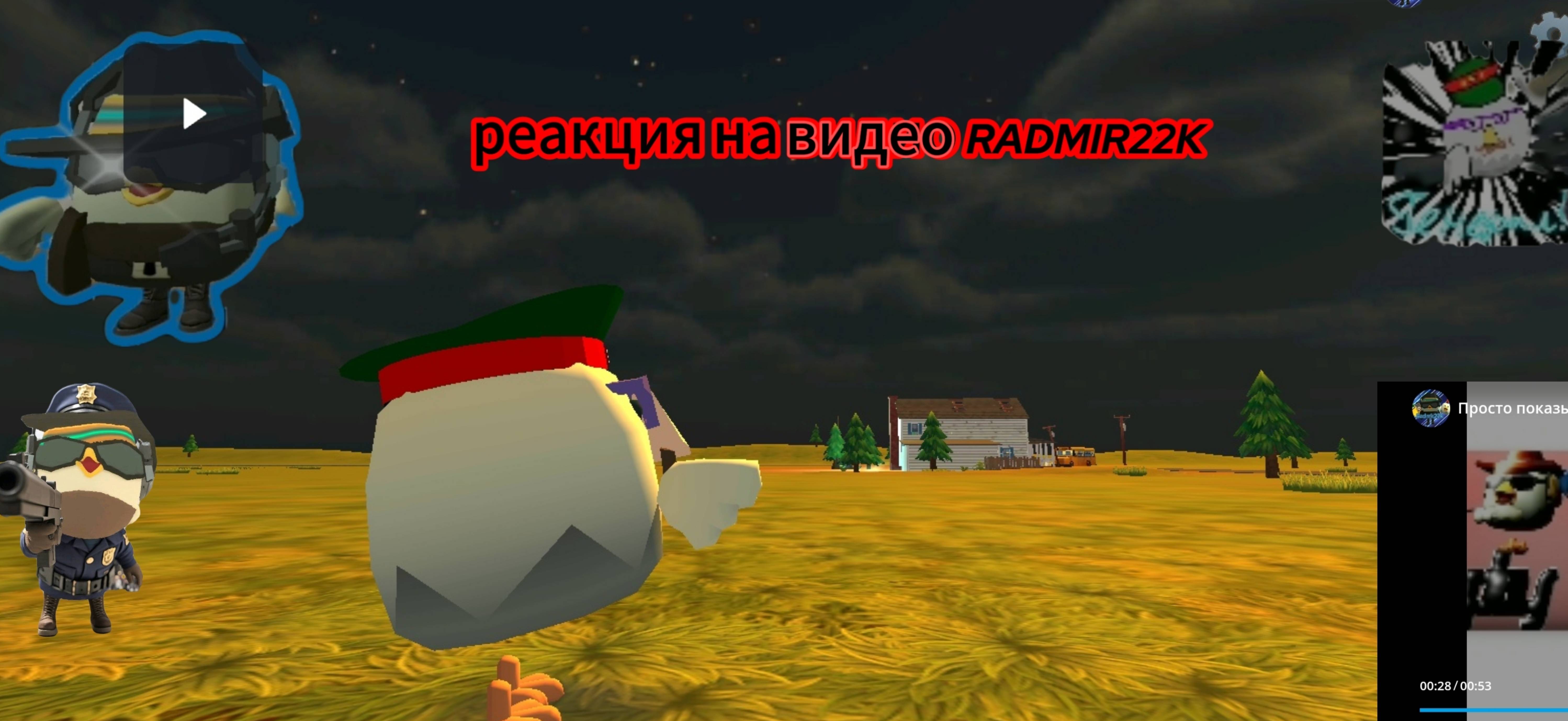 Реакция на видео RADMIR22K