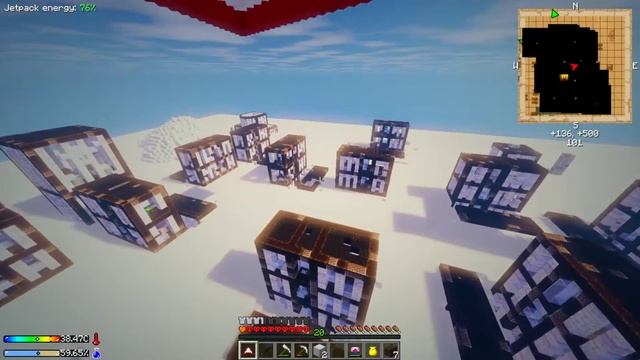 Minecraft Сборка Crash Landing Прохождение стим
