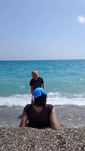 Турция 2025. Мы и море. #отдых #море #турция #семья #лето #с?