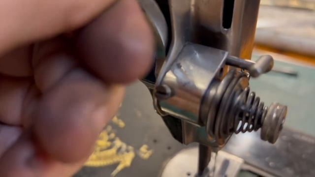 Singer 15 с нижней моталкой часть 3