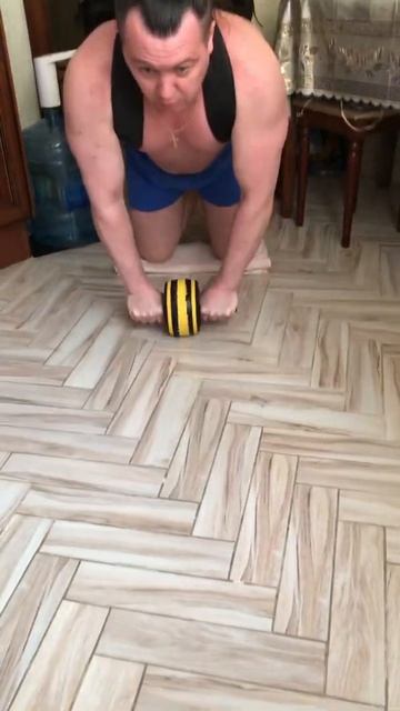 Ролик для пресса с утяжелением, 3*8(вес+13кг)