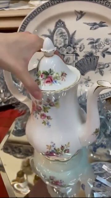 Большой чайник Moss rose🔹12000₽ #антикбутик #подарки
