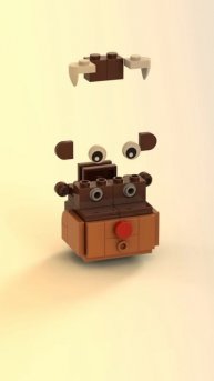 Анимация сборки оленя. #lego #animation #happynewyear