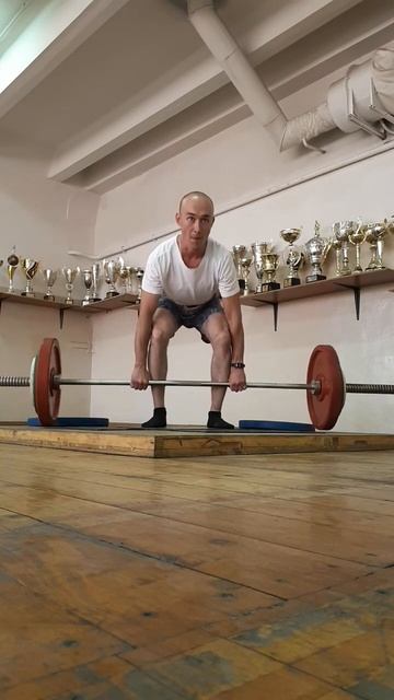 Становая тяга. Deadlift. Цель 140×8