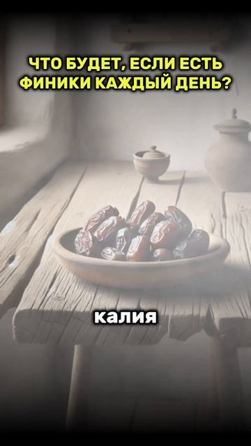 Что будет, если есть финики каждый день?