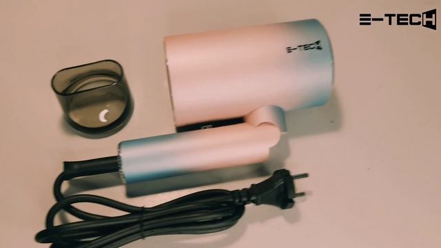 E-tech Фен для волос HD11 розово голубой
