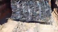 Уничтожение полькой САУ
Разведывательный БПЛАобнаружил укрытие полькой САУ Krab во время её стрельбы