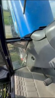 New Holland TM 120 обзор трактора со стороны и внутри