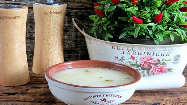 Картофельный суп с плавлеными сырками