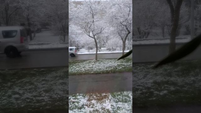 3 мая Нижний Тагил снег
