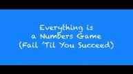 Everything is a Numbers Game (Fail Til You Succeed) | CRP