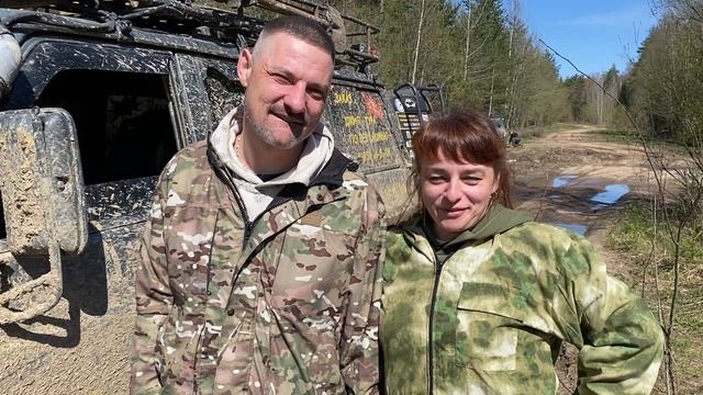 Эмоции после прохождения экстремальной трассы.