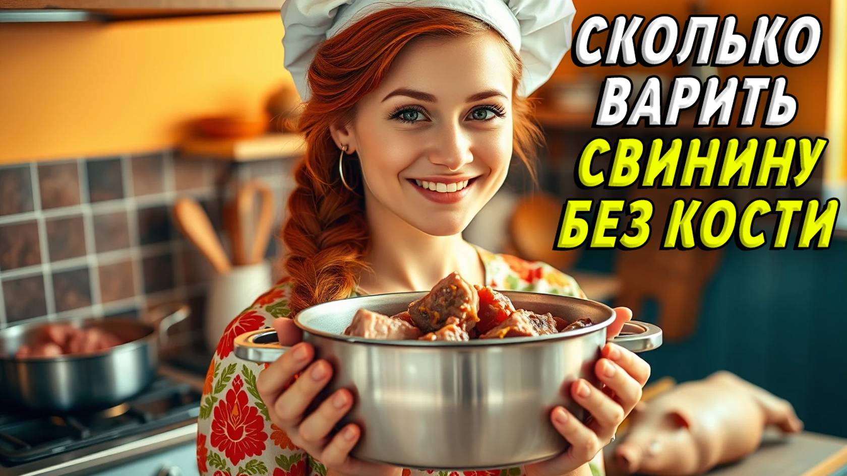 Сколько варить свинину без кости