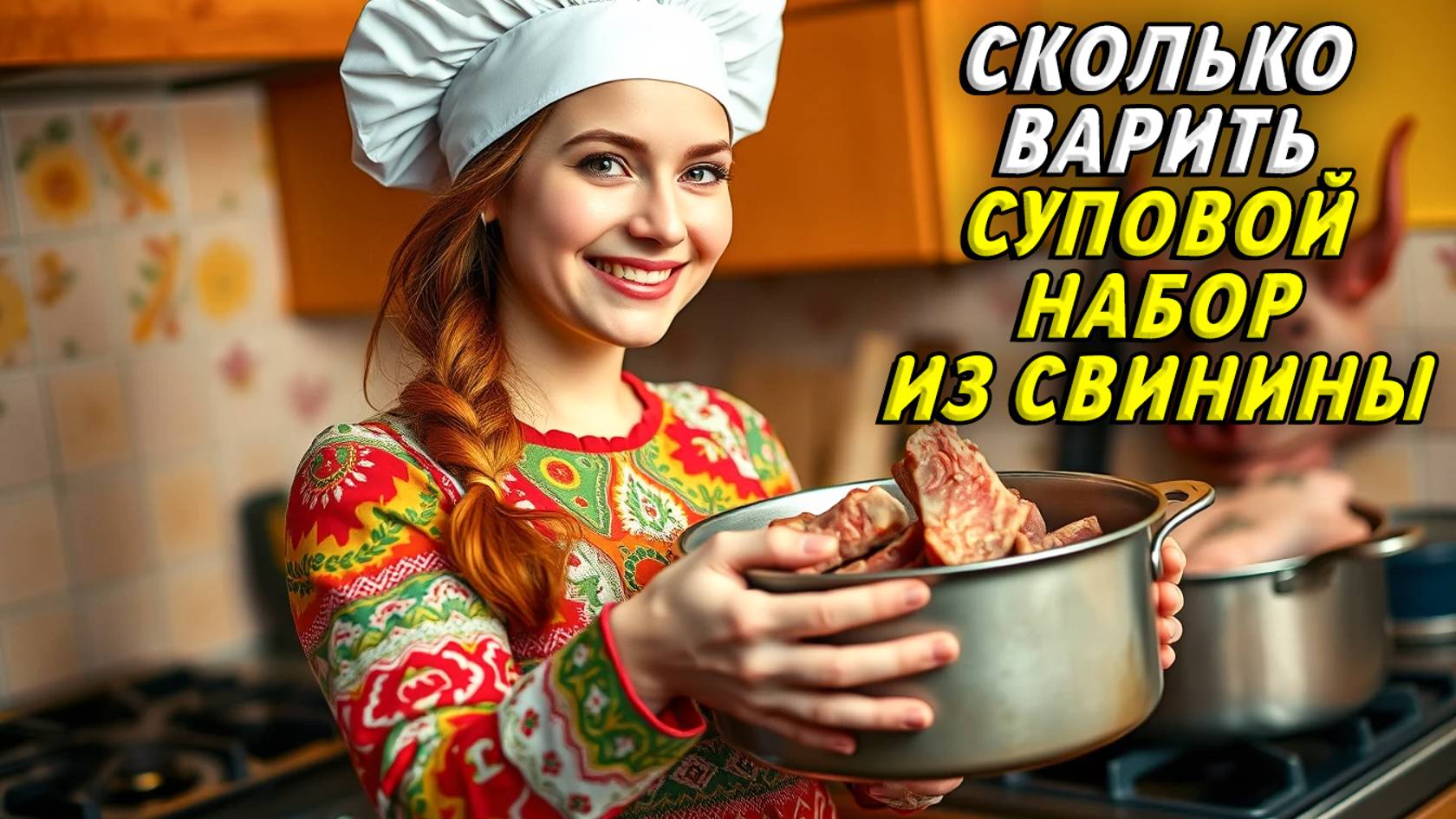 Сколько варить суповой набор из свинины