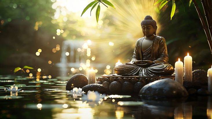 Ом Мани Падме Хум — Священная Буддийская Мантра, Пробуждающая Душу Медитативное Пение для Умиротвор