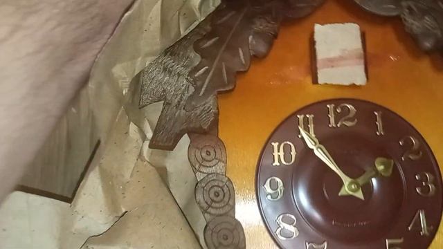 Новые настенные часы кукушка с оленем коробка + паспор
